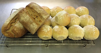 Shaun’s homemade bread